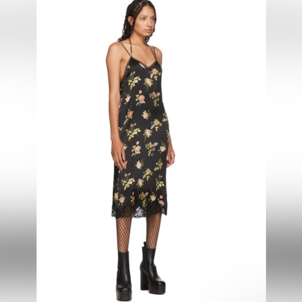 R13 Floral Silk Lace Dress XS